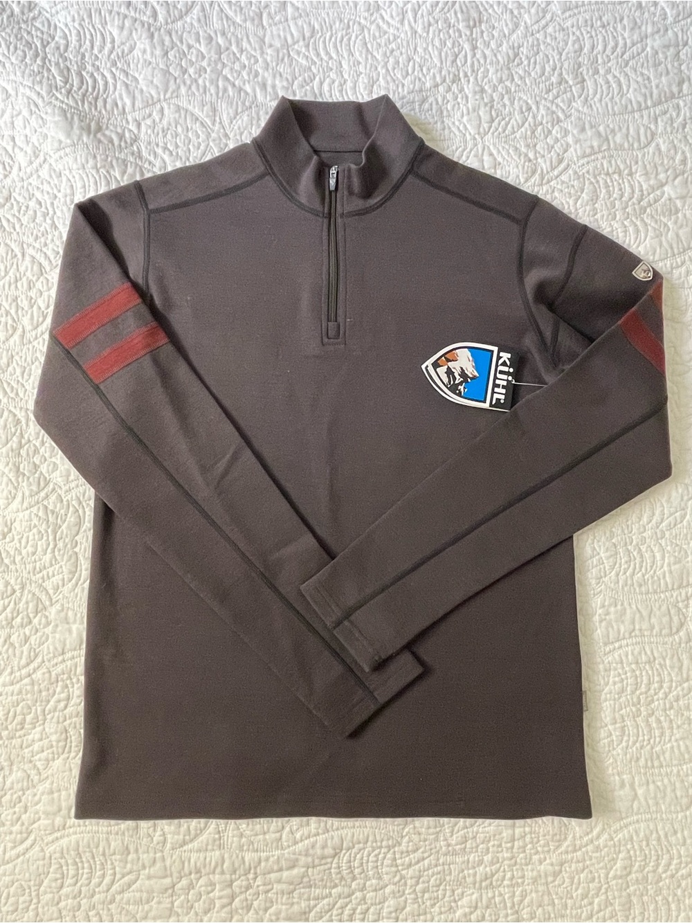 KUHL 100% Merino Quarter-Zip - NWT